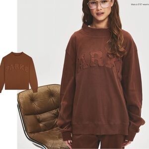 Parke Ribbed Varsity Pullover L/XL